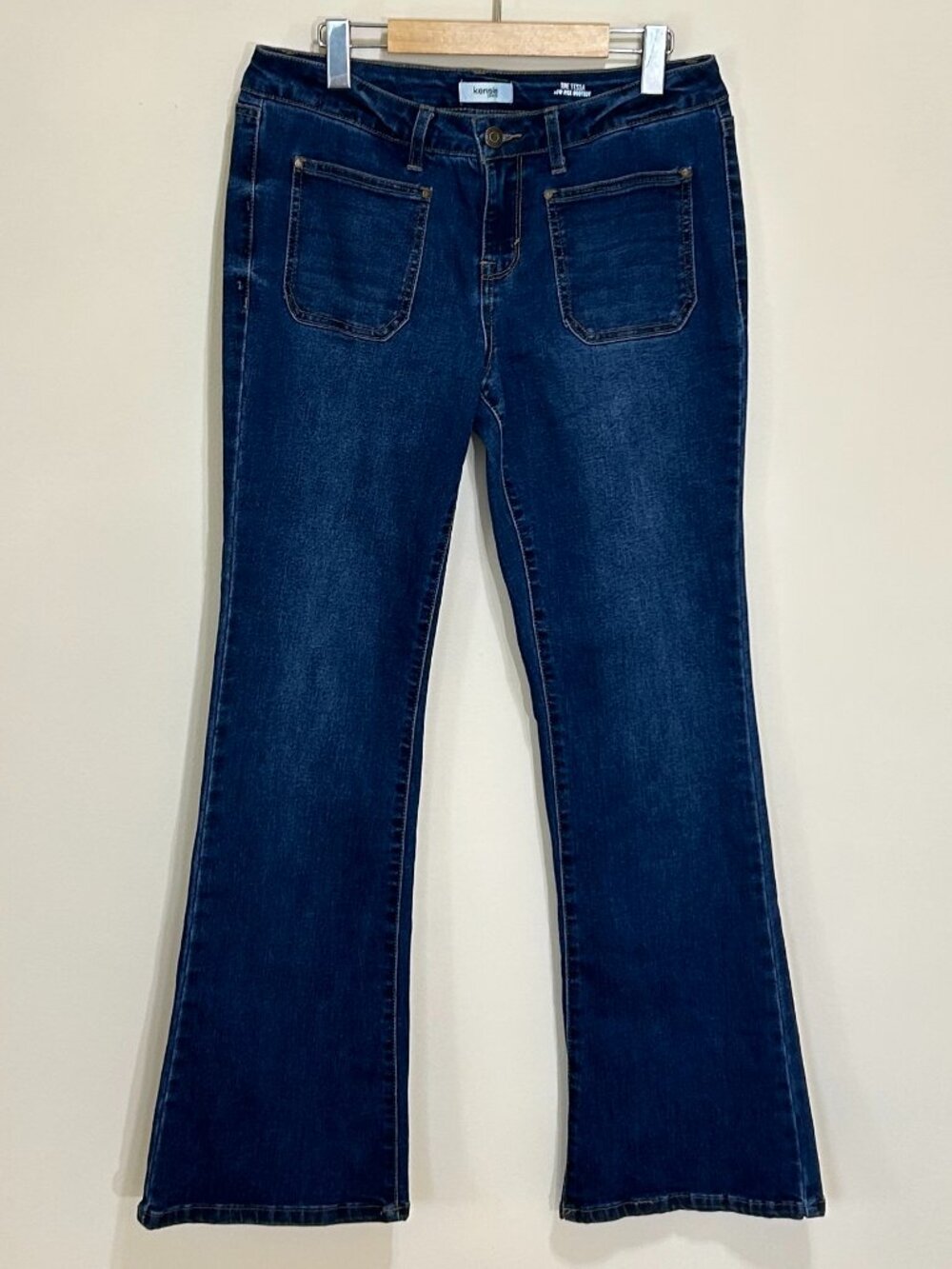 Kensie "The Tessa" Low Rise Bootcut Jeans Blue Size 10/30